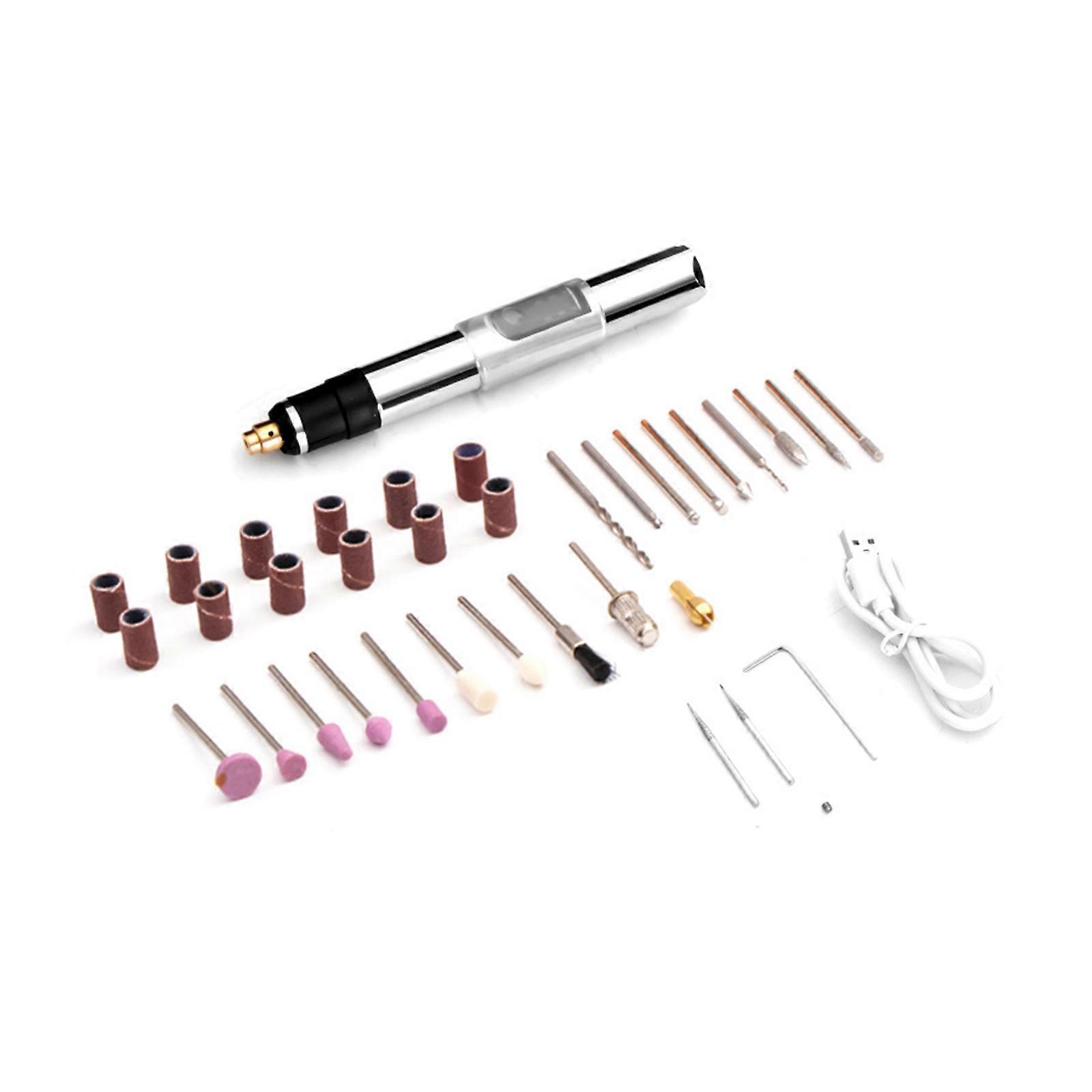 Professional 25W Rechargeable 3 Speed Adjustable Engraving Tool Wireless Design With 36 Templates Suitable For DIY Craft