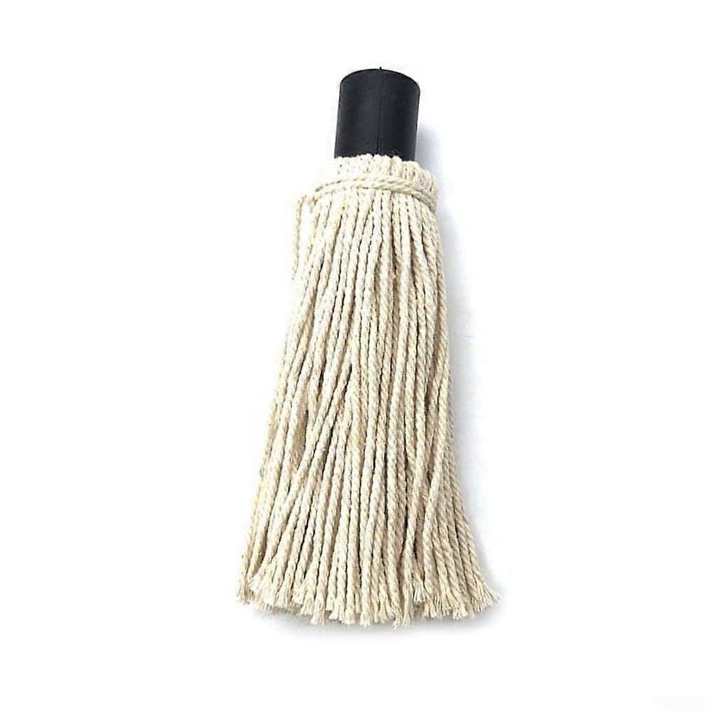 Grill Brush and Mop Set with Sturdy 6-Inch Handle and Extra Replacement Parts for Efficient Cleaning