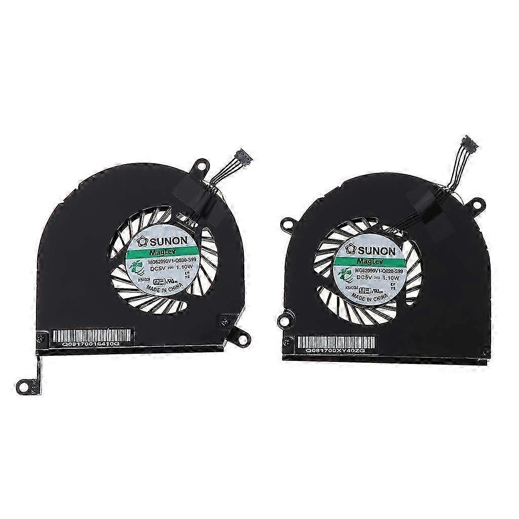 2025 1Pair A1286 Fan for 15' A1286 Left and Right Side C Cooling Fan 2009 2010 2011 Heatsink Metal
