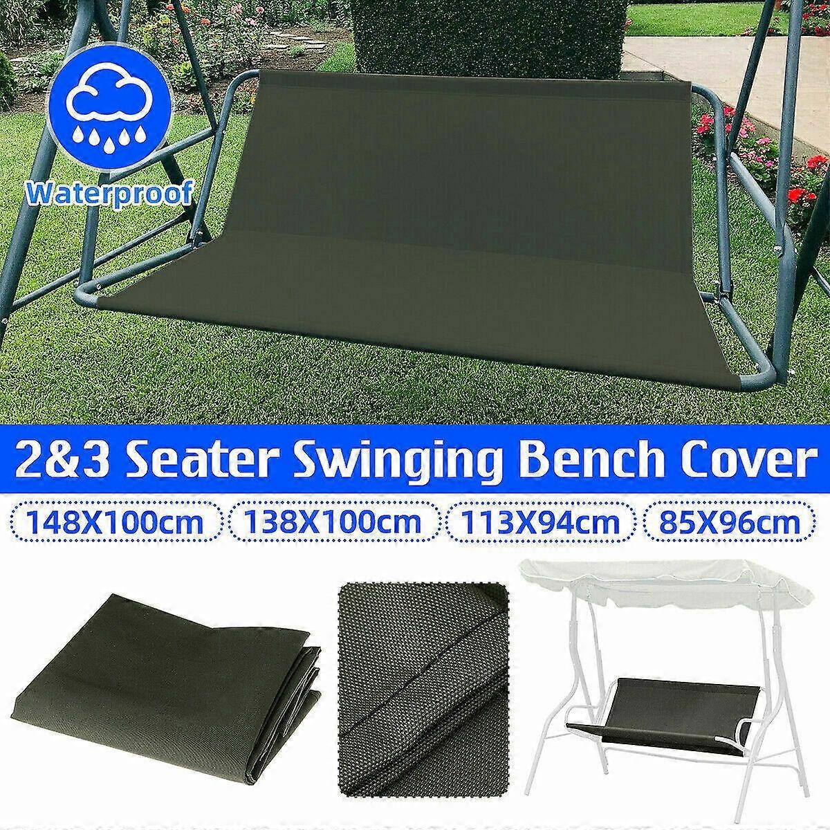 Swing Seat Replacement Cover Part For Garden Swinging Bench/Hammock 2/3 Seater