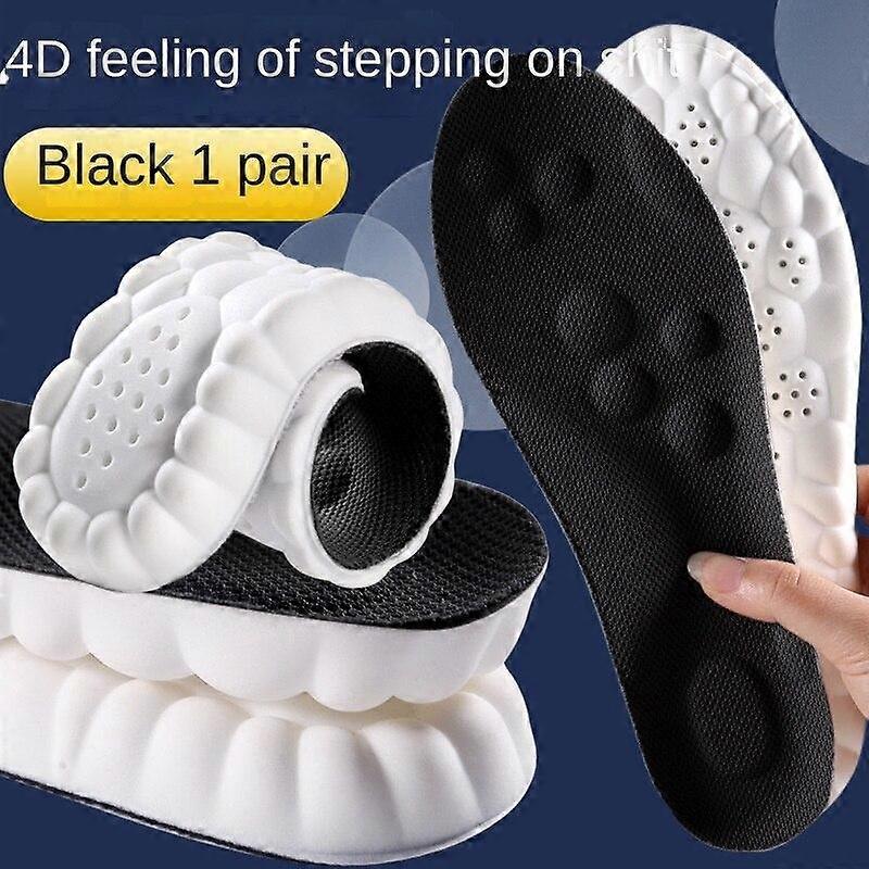 Cloud Insoles Shock Absorbing Men and Women Breathable Support Thick Sole Insoles
