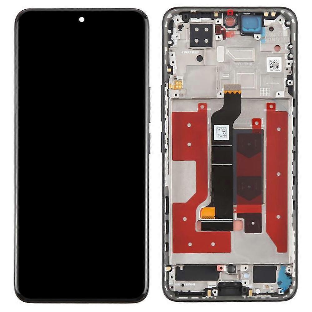 Compatible For Honor 200 5G ELI-AN00, ELI-NX9 OEM Grade S OLED Screen and Digitizer Assembly + Frame (Without Logo)