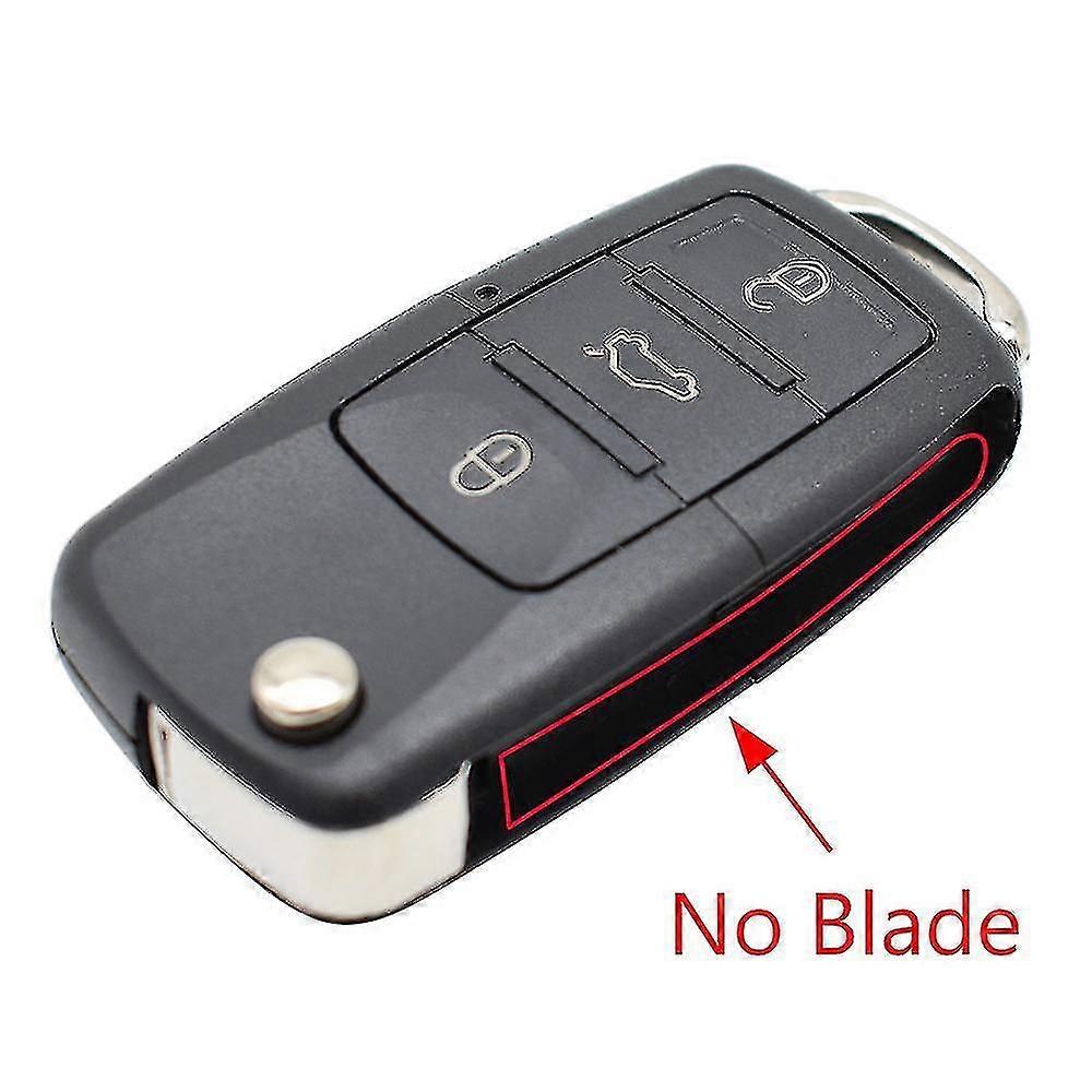 3 Button Key Shell for Skoda Fabia Octavia Superb Seat Leon Toledo Altea Ibiza 2004-2006 Without Blade
