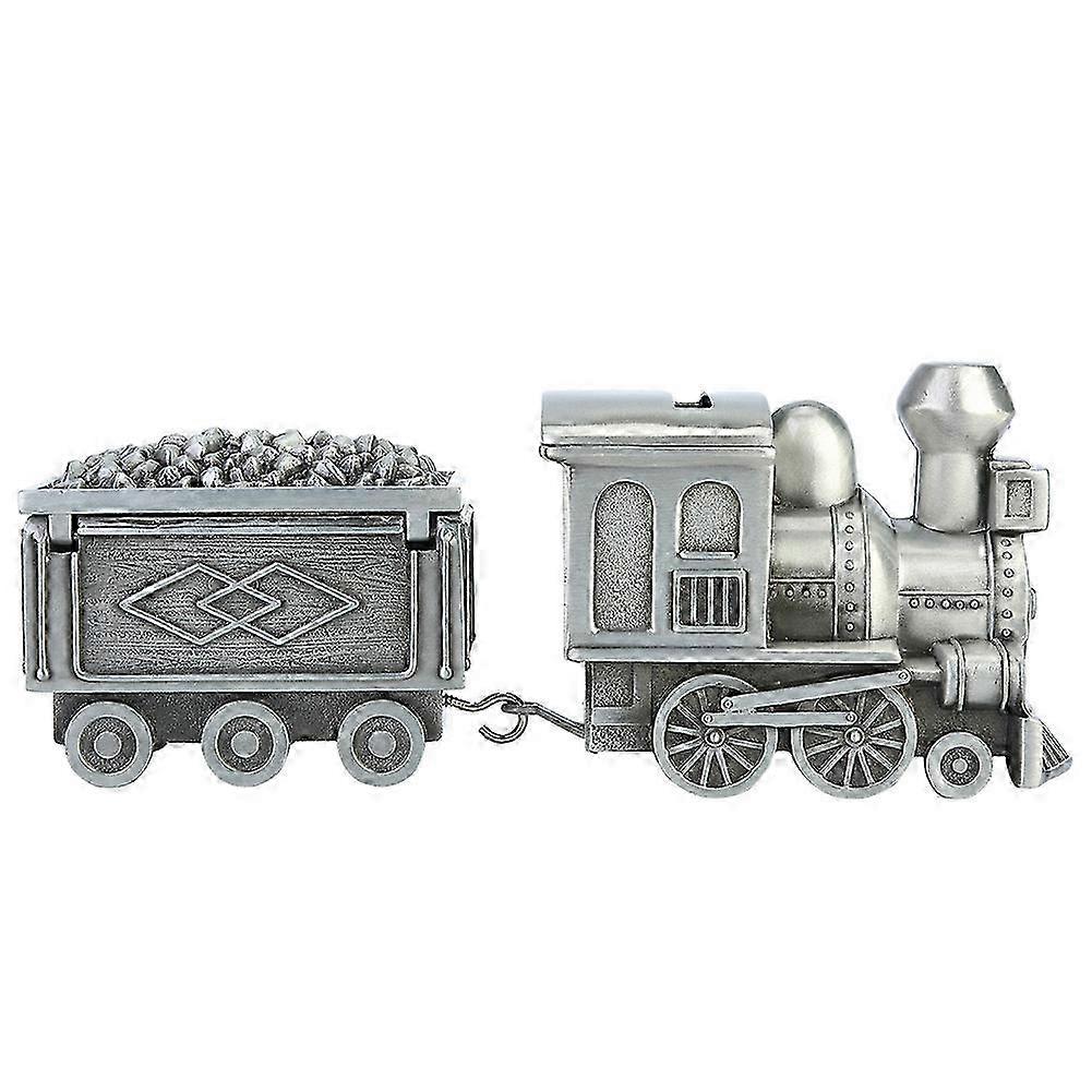 Retro Train Model Coin Saving Money Box for Table Decoration