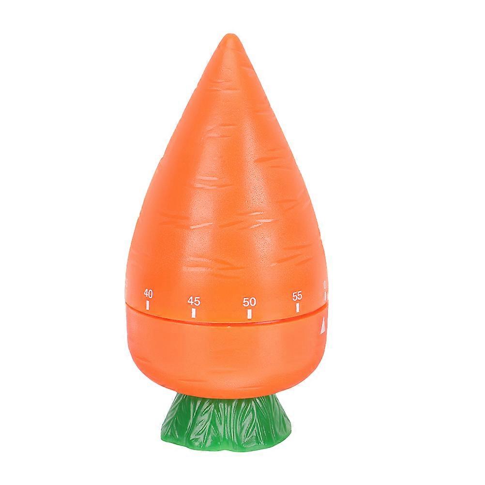 Adorable Carrot Shaped Mechanical Timer for Cooking, Studying & Exercise – Easy Setup, Accurate Countdown Timing for Kitchen & Daily Use