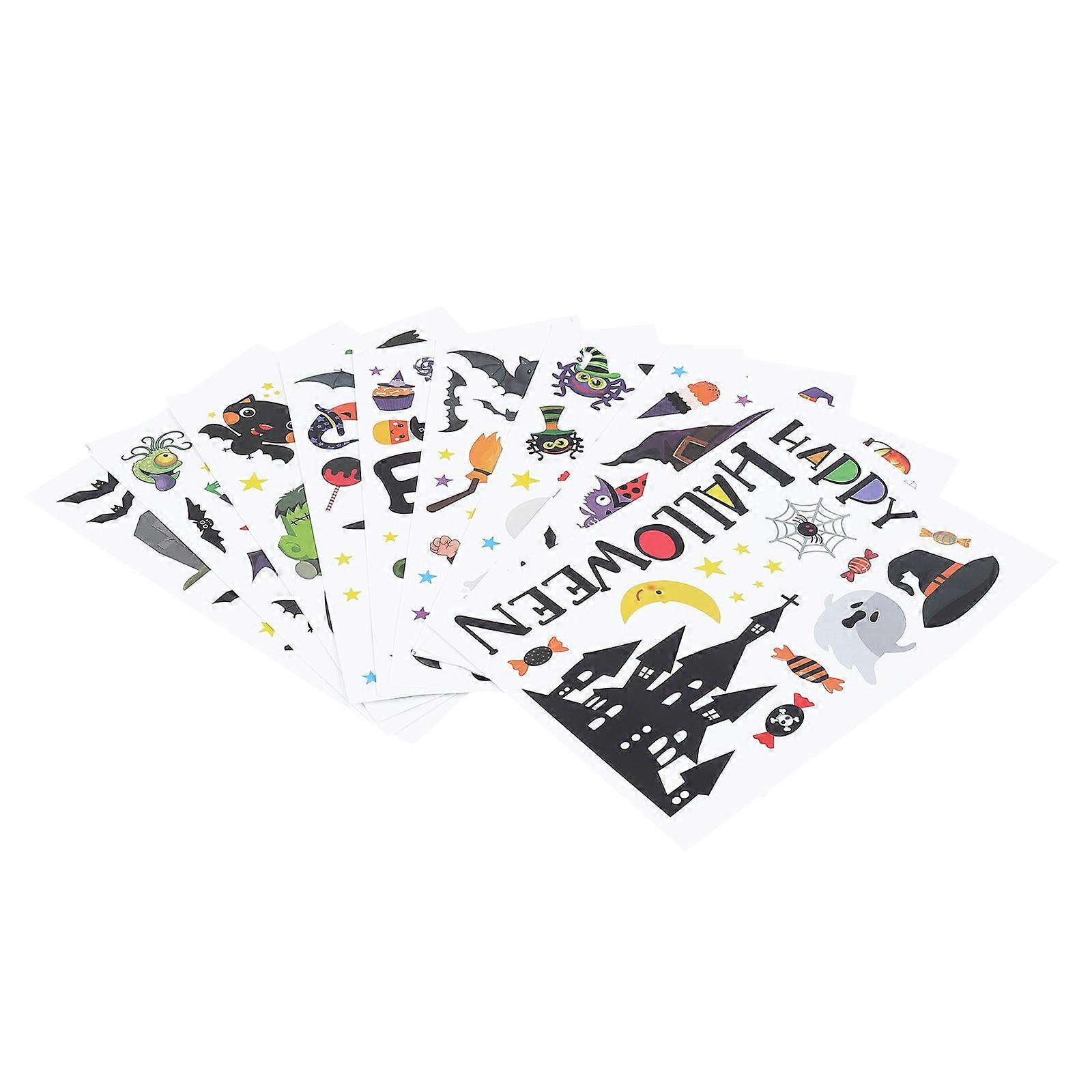Halloween Window Sticker Adornment Flat PVC 30X20cm 1 Set