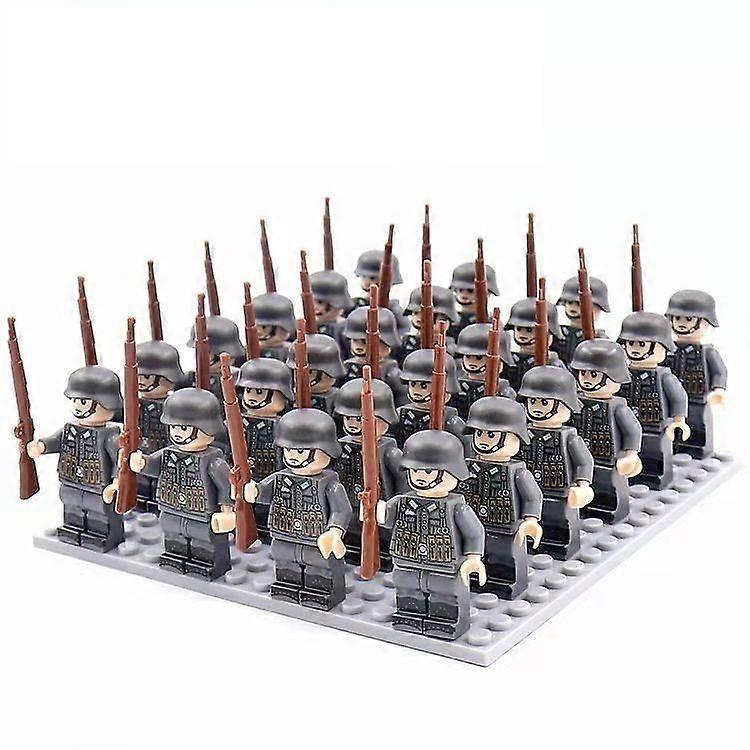 Military figures building blocks, German soldiers building block toys