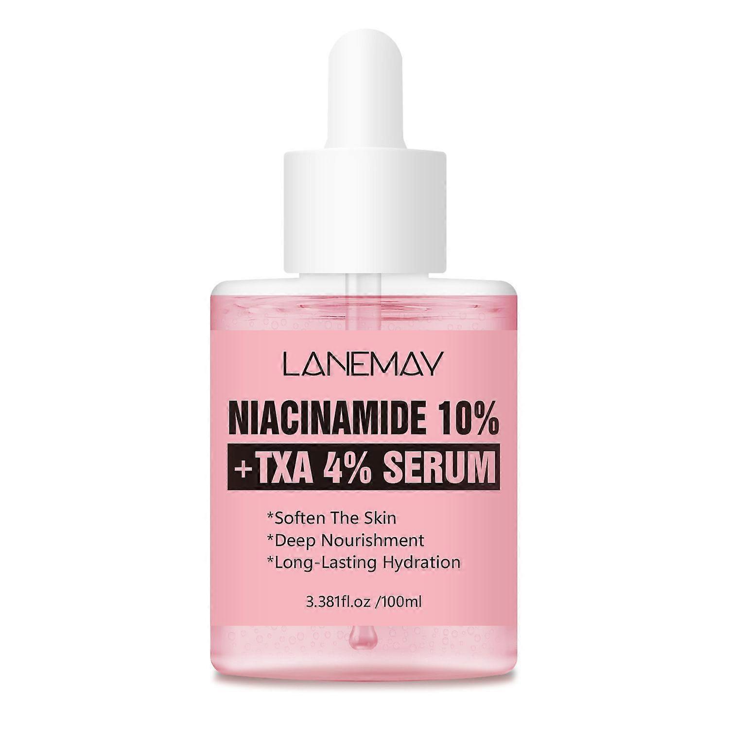 مصل النياسيناميد ، 10٪ نياسيناميد + 4٪ حمض الترانيكساميك ، مصل الوجه لتقليل المسام ، البقع الداكنة ، إزالة الرؤوس السوداء ، الترطيب ، مكافحة الشيخوخة