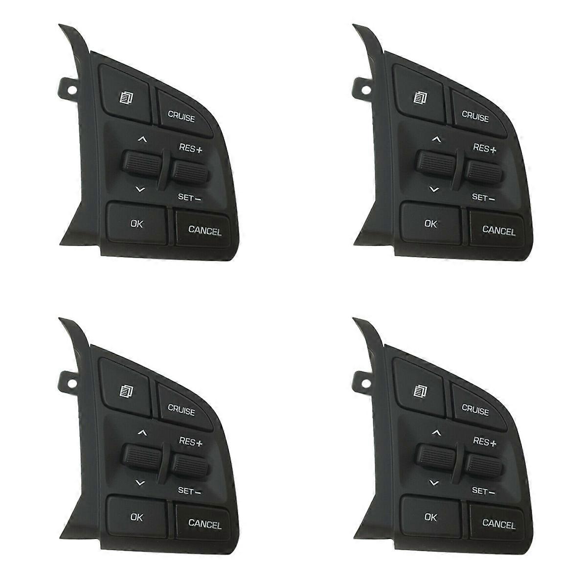 4X Car Steering Wheel Cruise Control Switch Speed Control Switch RH for 2016-2018 96720-D32004X