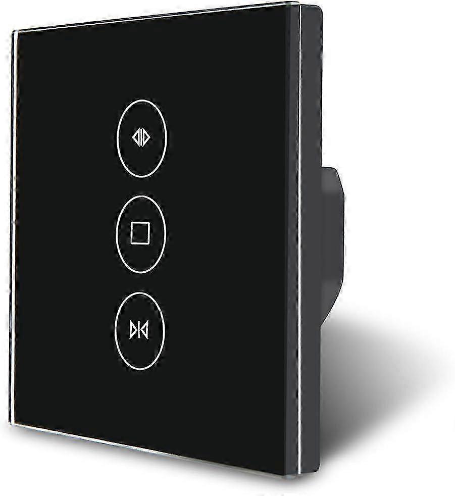 Smart Curtain Switch for Voice Control & Remote Management - Neutral Wire Installation, Easy Setup