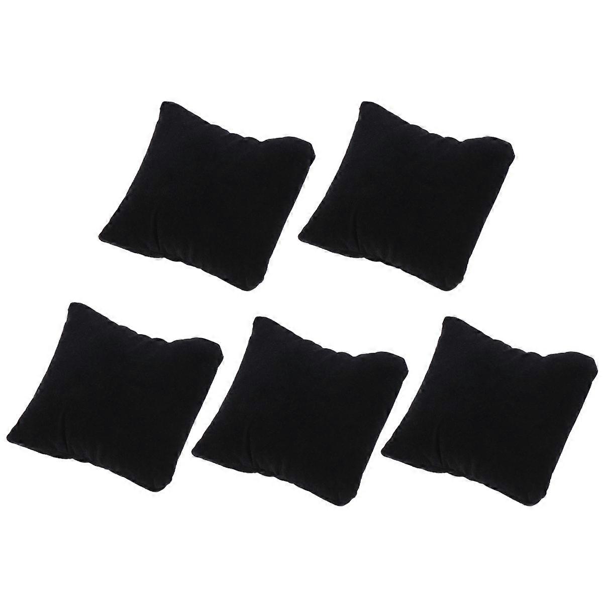 5 stk myk klokke og armbånd display puter smykker arrangør puter for stativer
