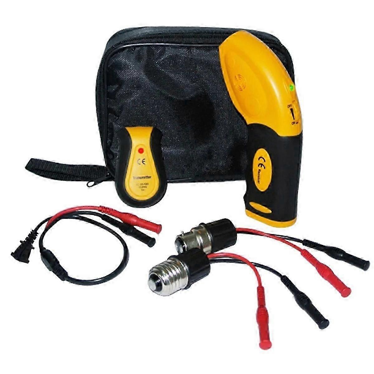 EM419A Socket Tester Circuit Breaker Receiver Transmitter Electrical Finder Tool Outlet Adapters Ca