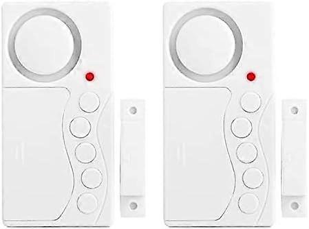 Pack Wireless Freezer Door Alarm 3/15/30/60 Seconds Adjustable Delay Door Open Sensor Refrigerator Alarm Loud 108 DB