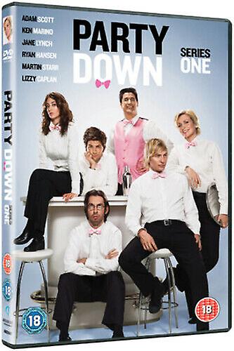 Party Down Series 1 DVD (2012) Adam Scott cert 18 2 discs - Region 2