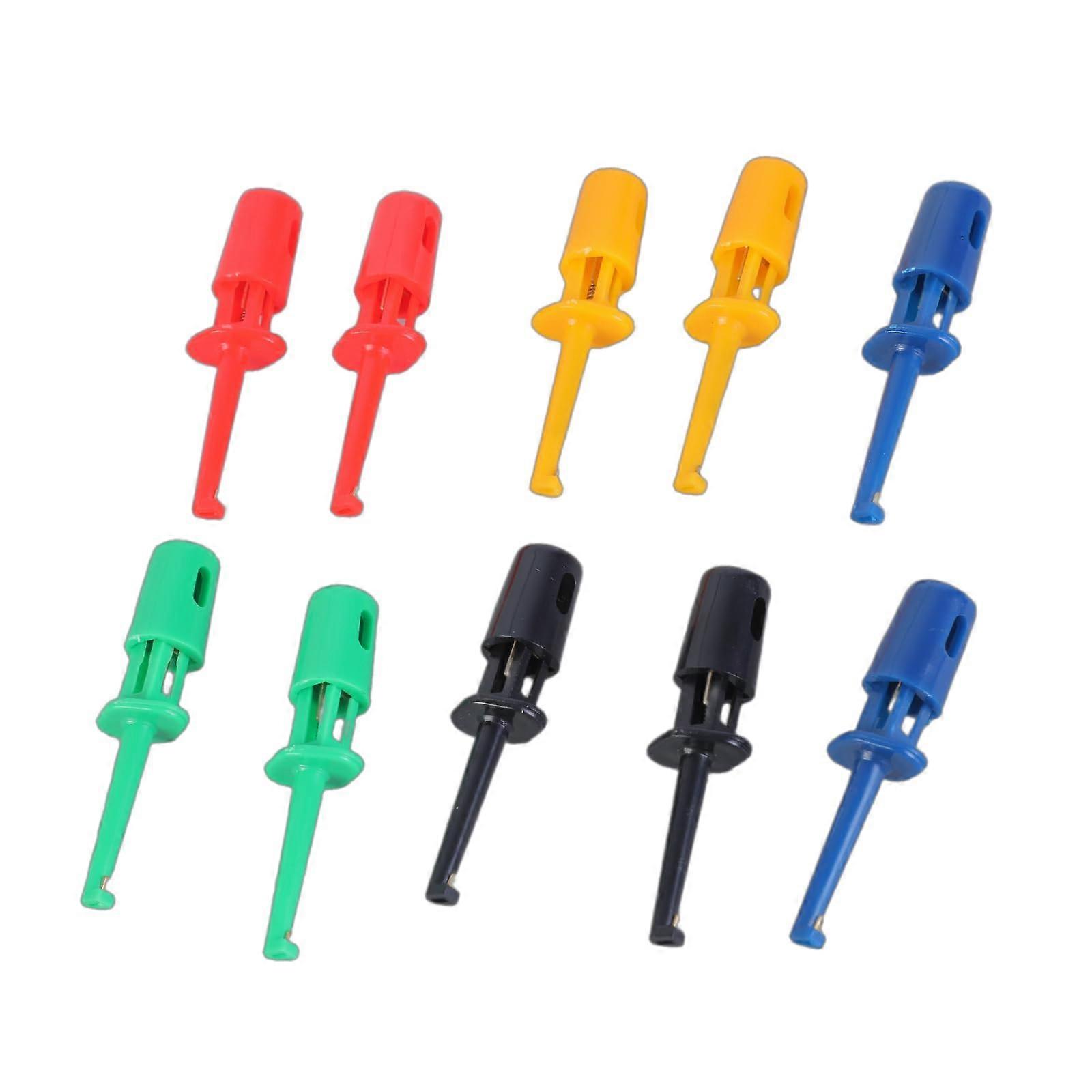 Test hooks for truments with high sensitivity, 10 pieces, practical for multipurpose use in laboratory and maintenance work.