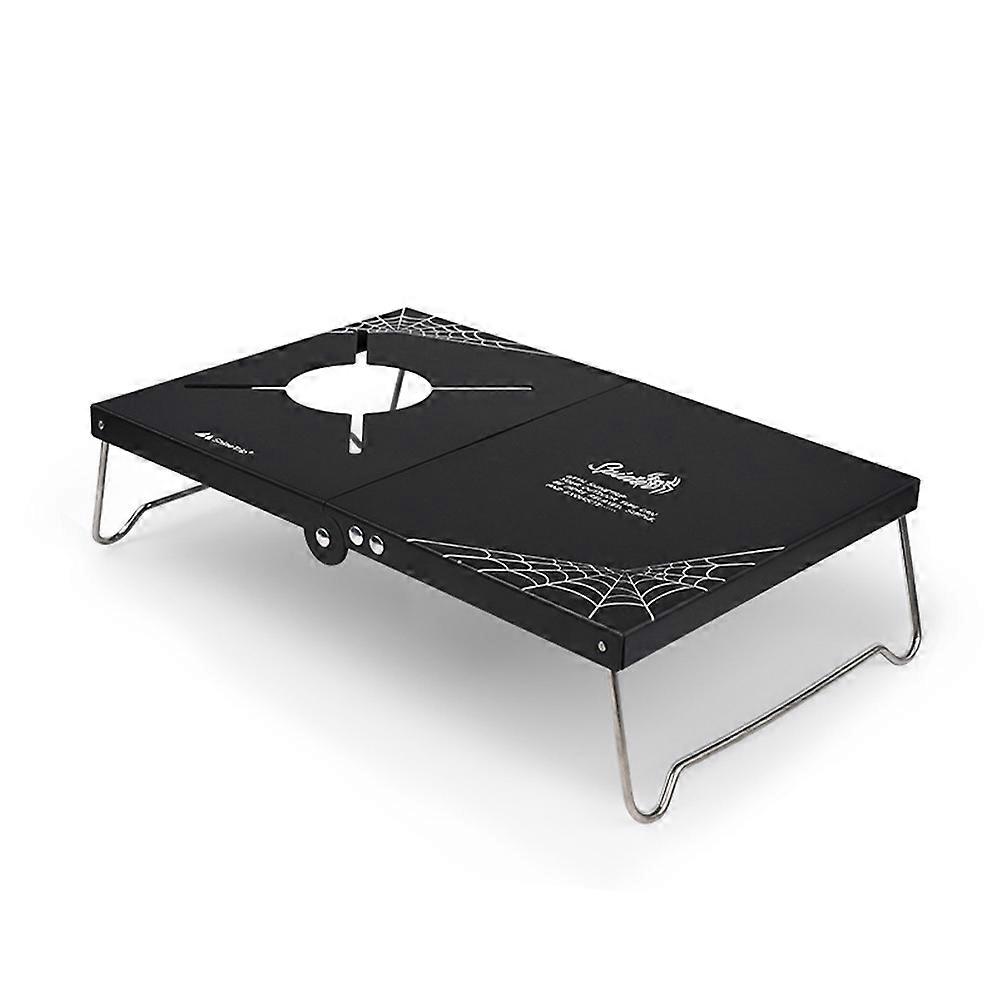 Outdoor Folding Stove Table Barbecue Table Backpacking Table Collapsible Camping Table