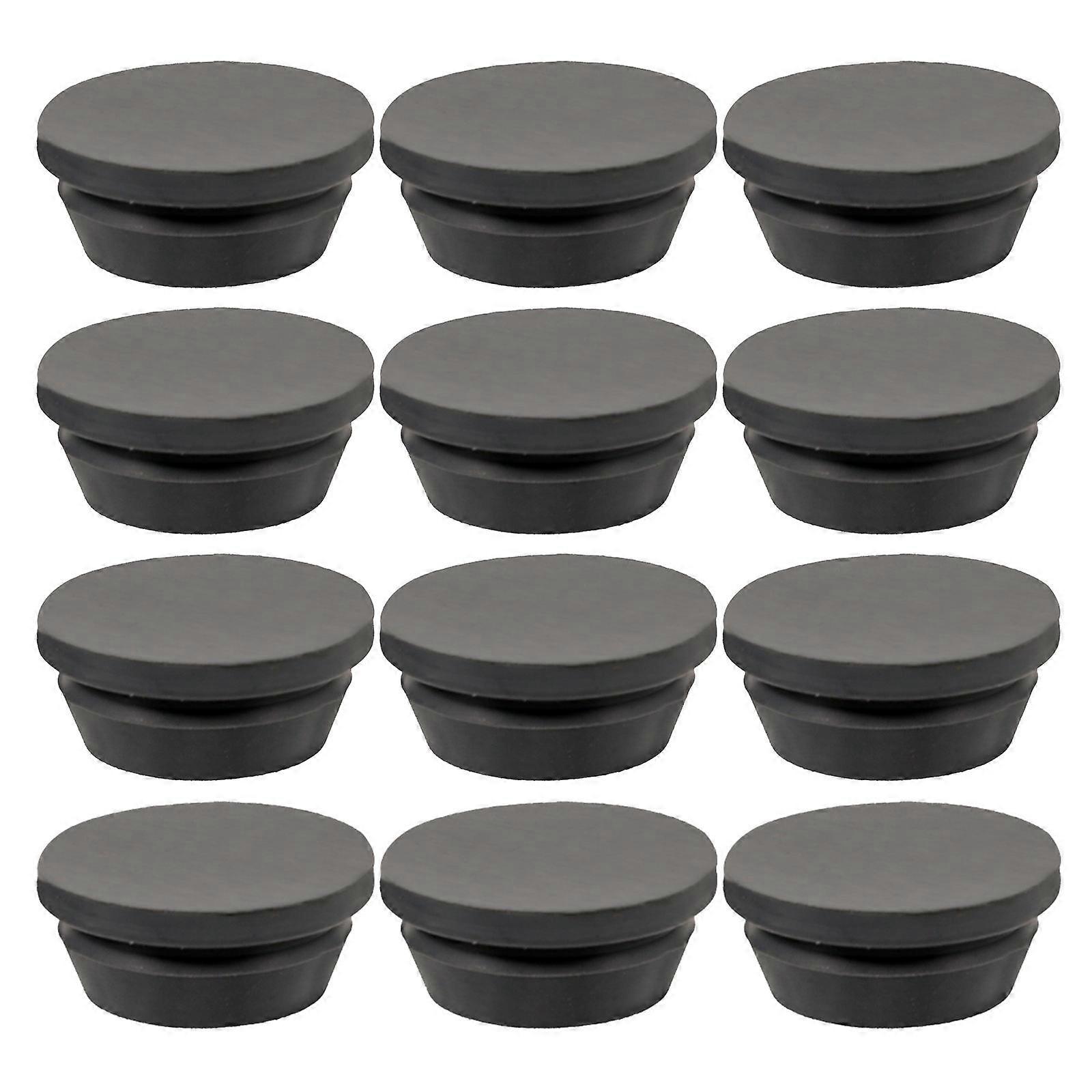 12pcs Air Conditioning Replacement Kit Durable Rubber Drip Plug for Drain, Easy Install, Compatible with AC Units to Prevent Water Damage