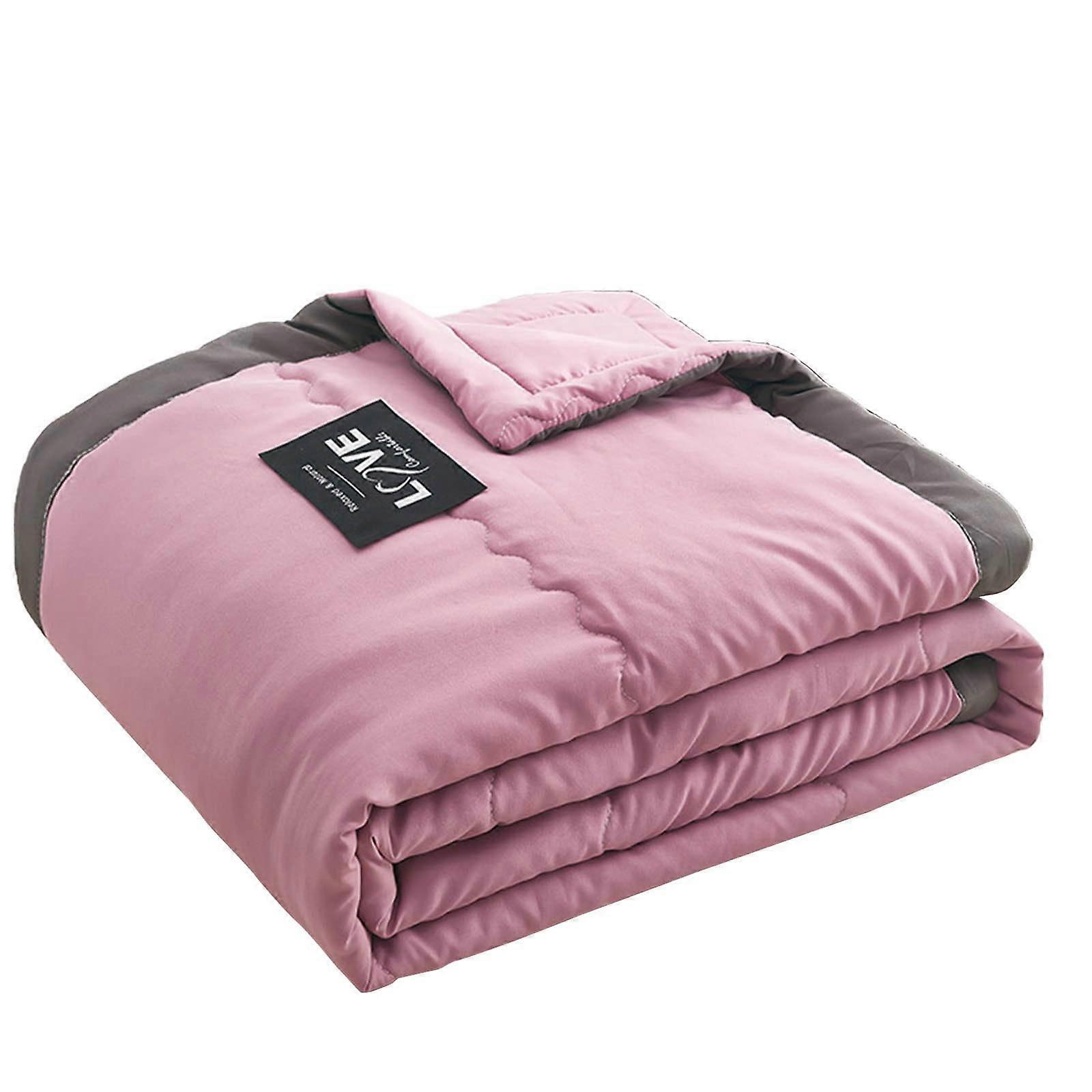 Summer blanket, thin lightweight duvet ice blanket for all seasons, washable