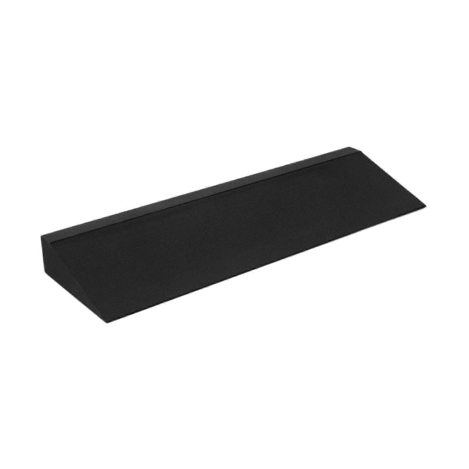 Wooden Block for Stretching Calves - Black Squat Block, Balance Brick for Yoga and Fitness, Durable and Non-Slip