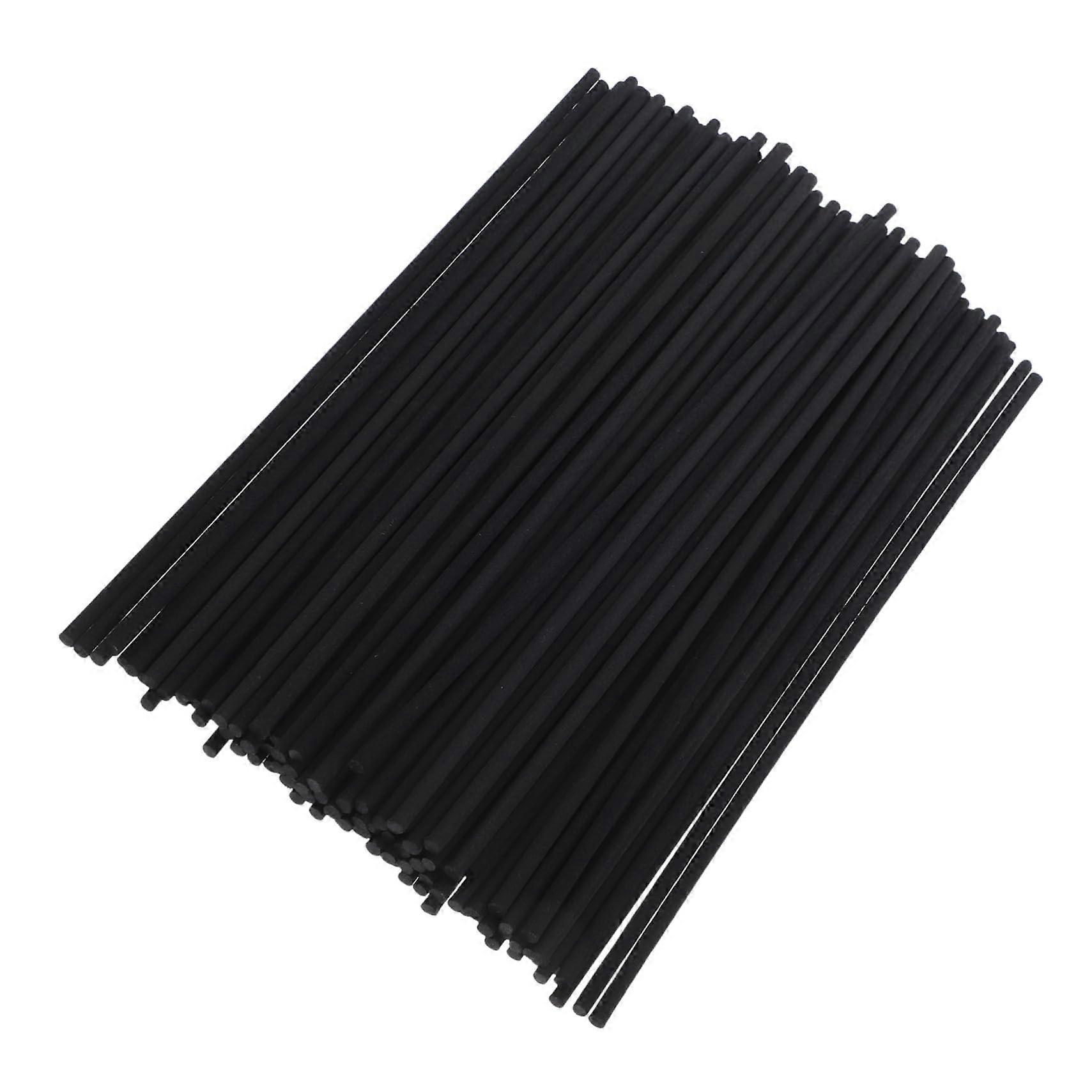100 pieces aromatherapy diffuser sticks DIY diffuser distribution sticks refillable diffuser sticks diffuser sticks refillable black fiber