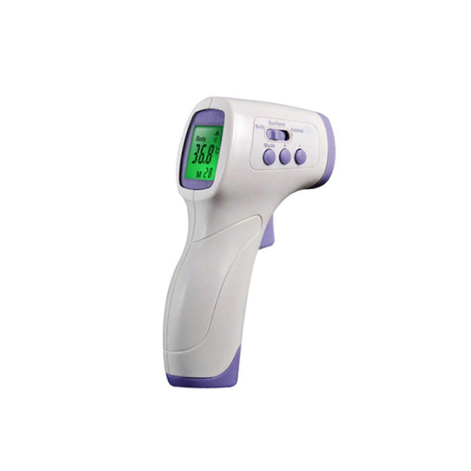 No-Contact Digital Infrared Thermometer, Forehead Thermometer for Adults and Kids, Fast Measurement, Fever Alarm and Memory Function