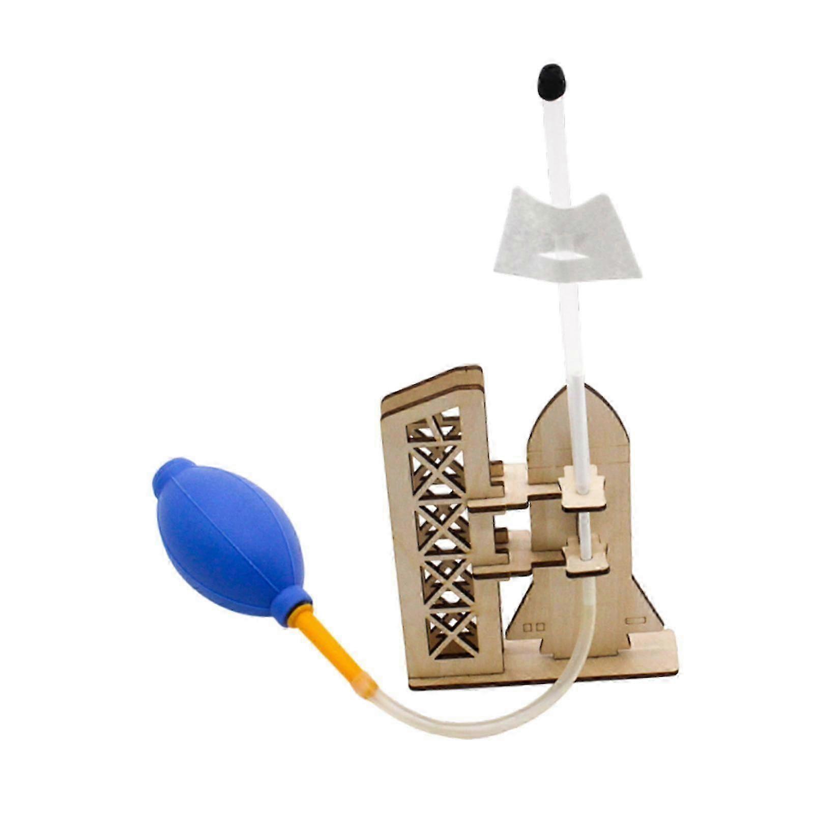 Creative Science Kits for Home Teachers and Students: Manual Air Rocket Model Set for Engaging Learning Activities