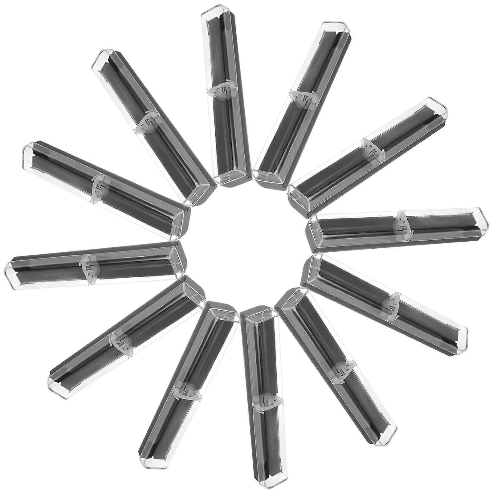 Fountain Pen Display Box For Children Rectangular Black 12Pcs