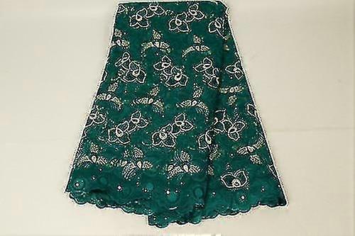 African Beaded Gold Lace Embroidery Material