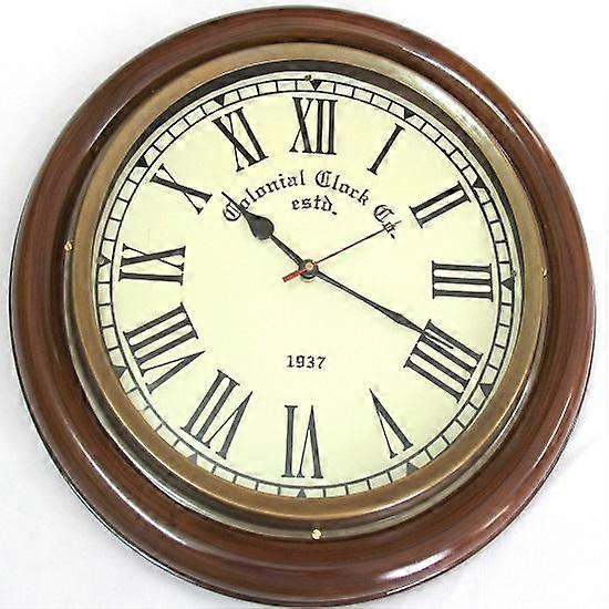 Wood Wall Clock 40.64 cm