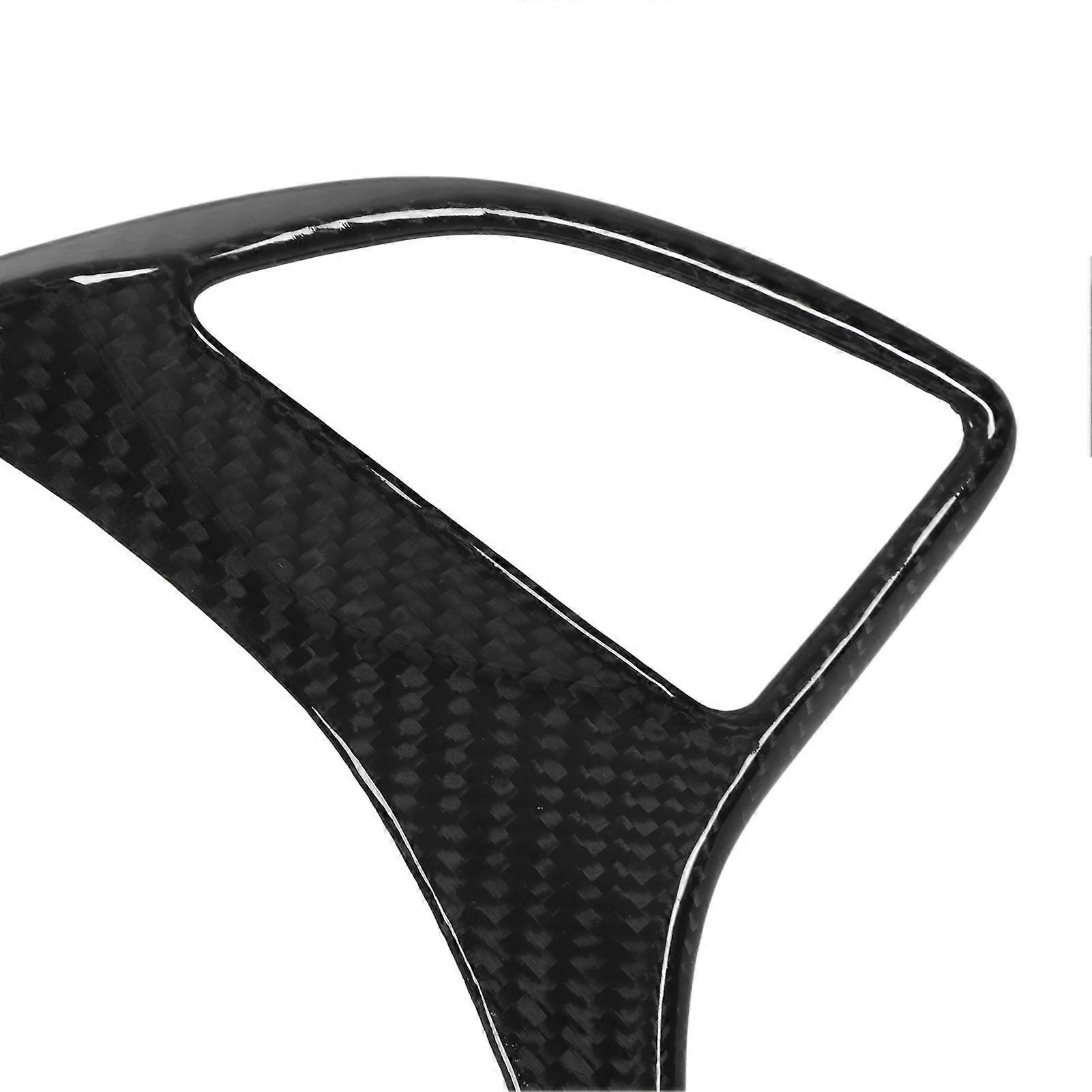 Steering Wheel Button Frame Carbon Fiber Car Steering Wheel Decoration Replacement For 86 2017‑2022