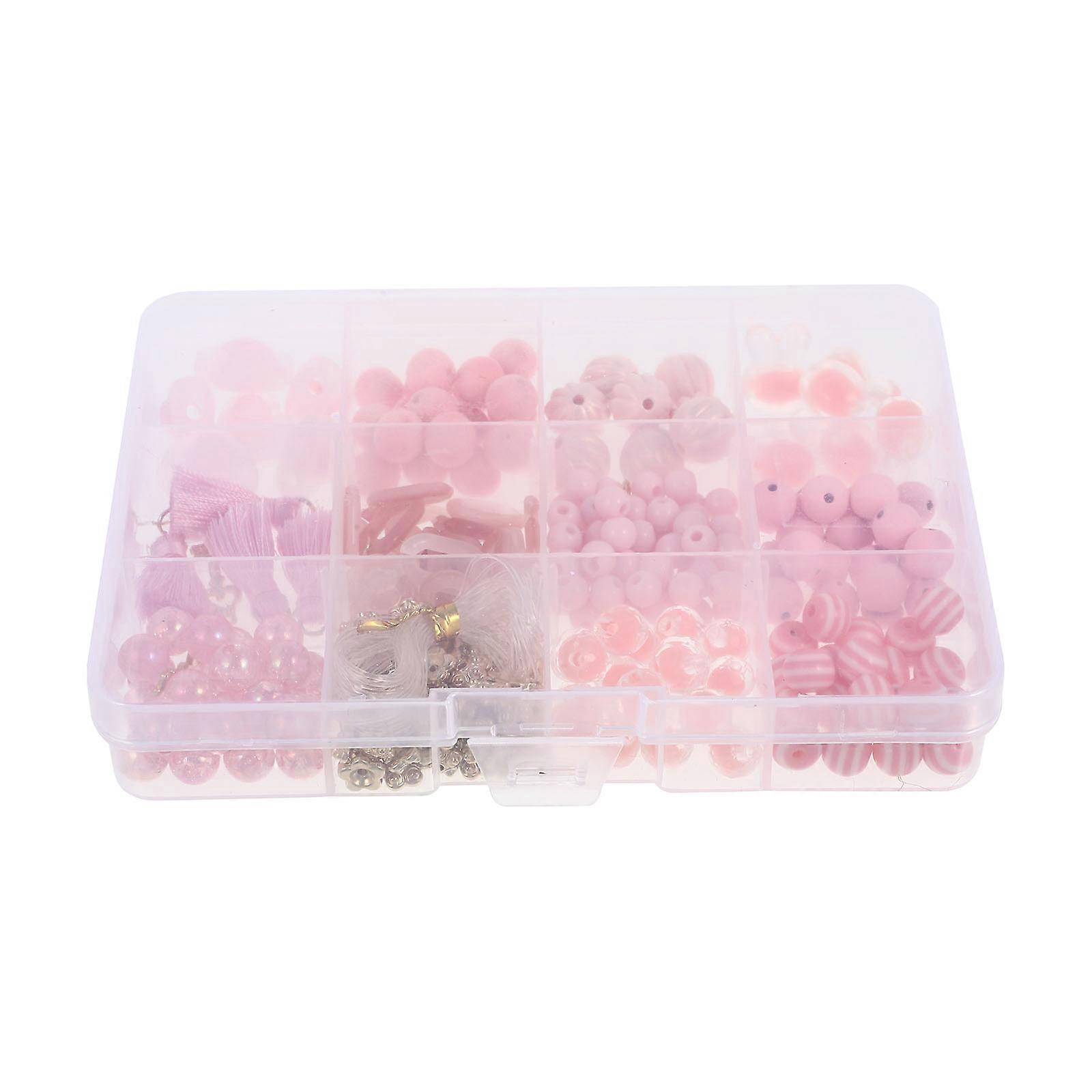 Hemoton 1 Set Spacer Beads Round DIY Making for Earring Bracelet Necklace