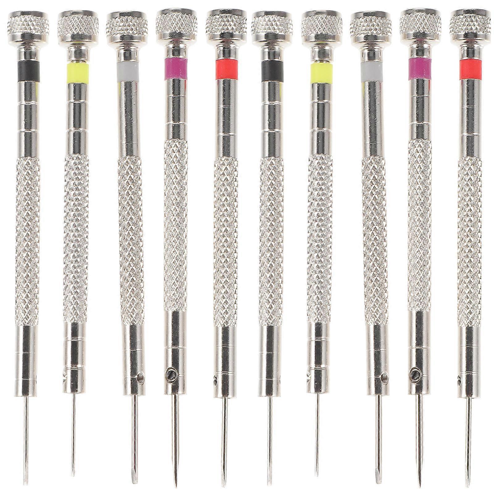 Portable Precision Screwdriver Set for Eyewear, Watches, Jewelry & Electronics Repair – Durable, Non Slip Handle