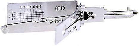 LiShi GT10 2 in 1 Locksmith Tool decoder and lockpick Combination