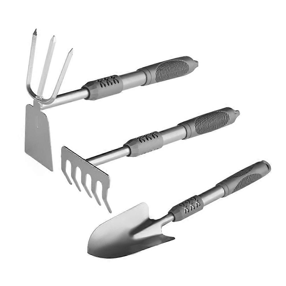 Gardening Small with Comfortable PVC Handle and Sturdy Steel for Planting and Transplanting Activities 3pcs Set