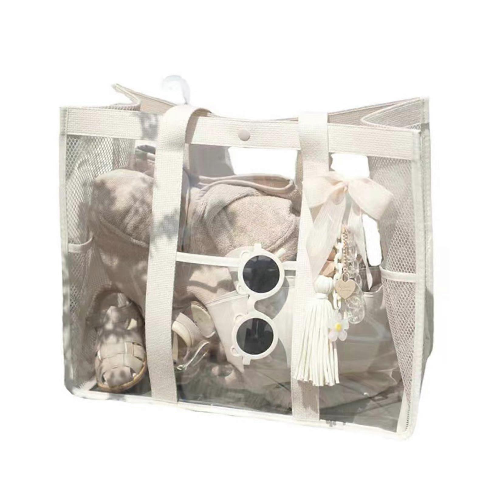 Extra Large Waterproof Beach Tote Bag for Women - Sandproof Shopping Bag for Pool, Picnic, Camping, Daily Use