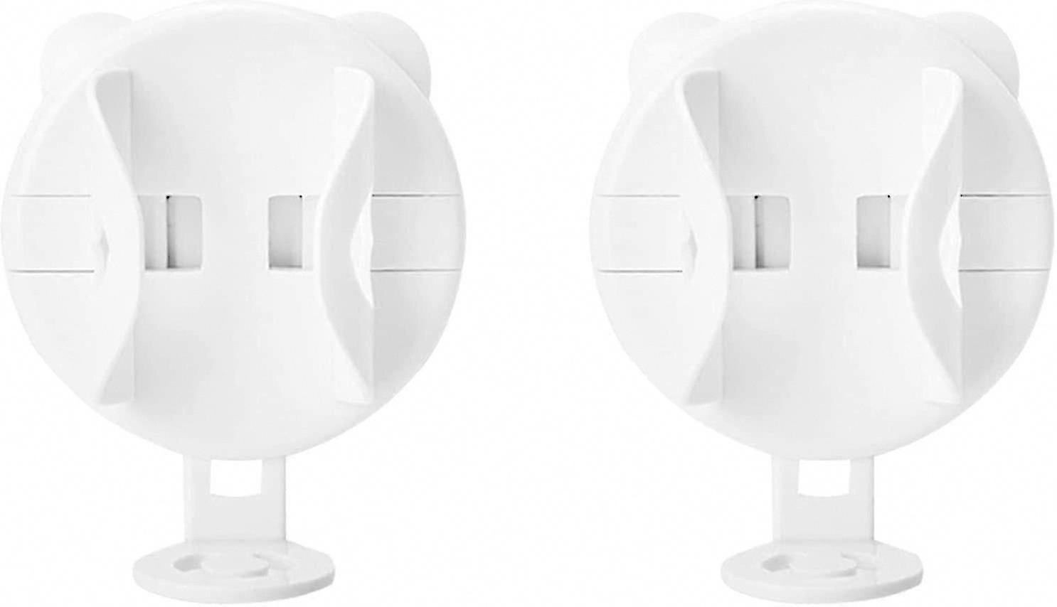 2-pack wall-mounted electric toothbrush holders