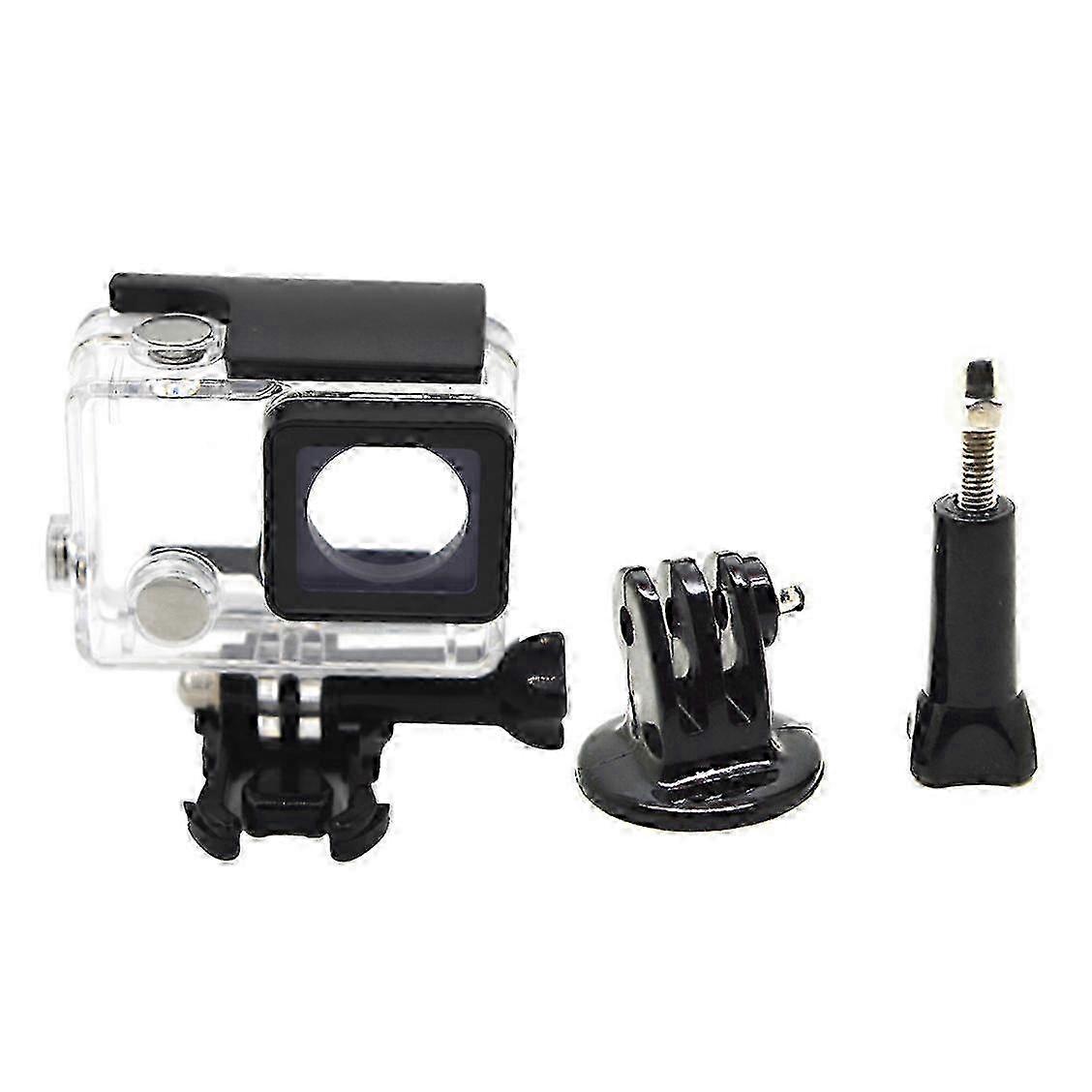 Waterproof Housing Case for GoPro Hero 4, Hero 3+, Hero 3 - Underwater Protective Box & Camera Accessory for Adventure Photography