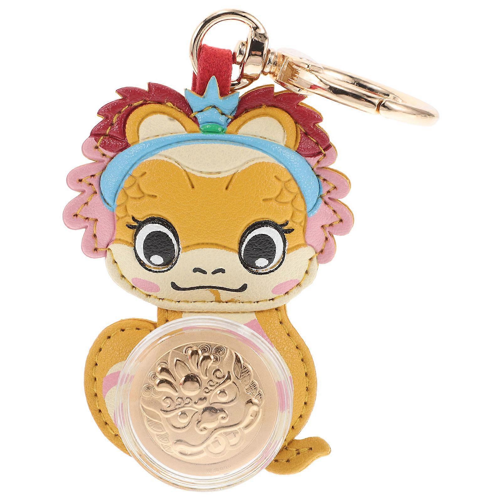 Lucky Snake Charm Decorative Bag Pendant Travel Safety Chinese New Year 1Set