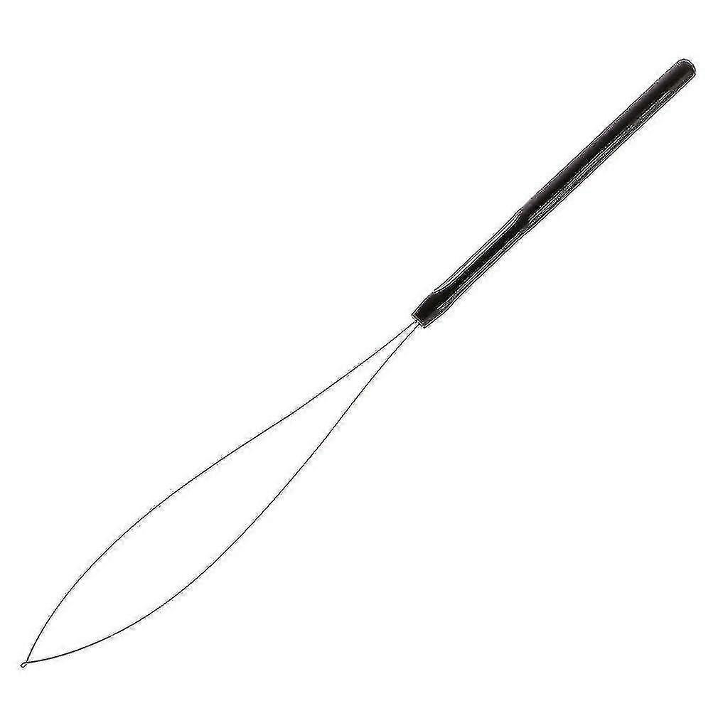 Hair Extension Loop Needle Threader Pulling Hook Tool And Bead Device Tool