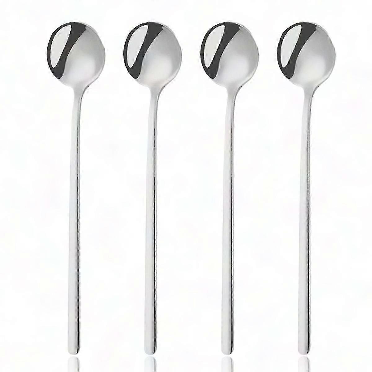 Long-Handled Stirring Spoons for Coffee and Tea