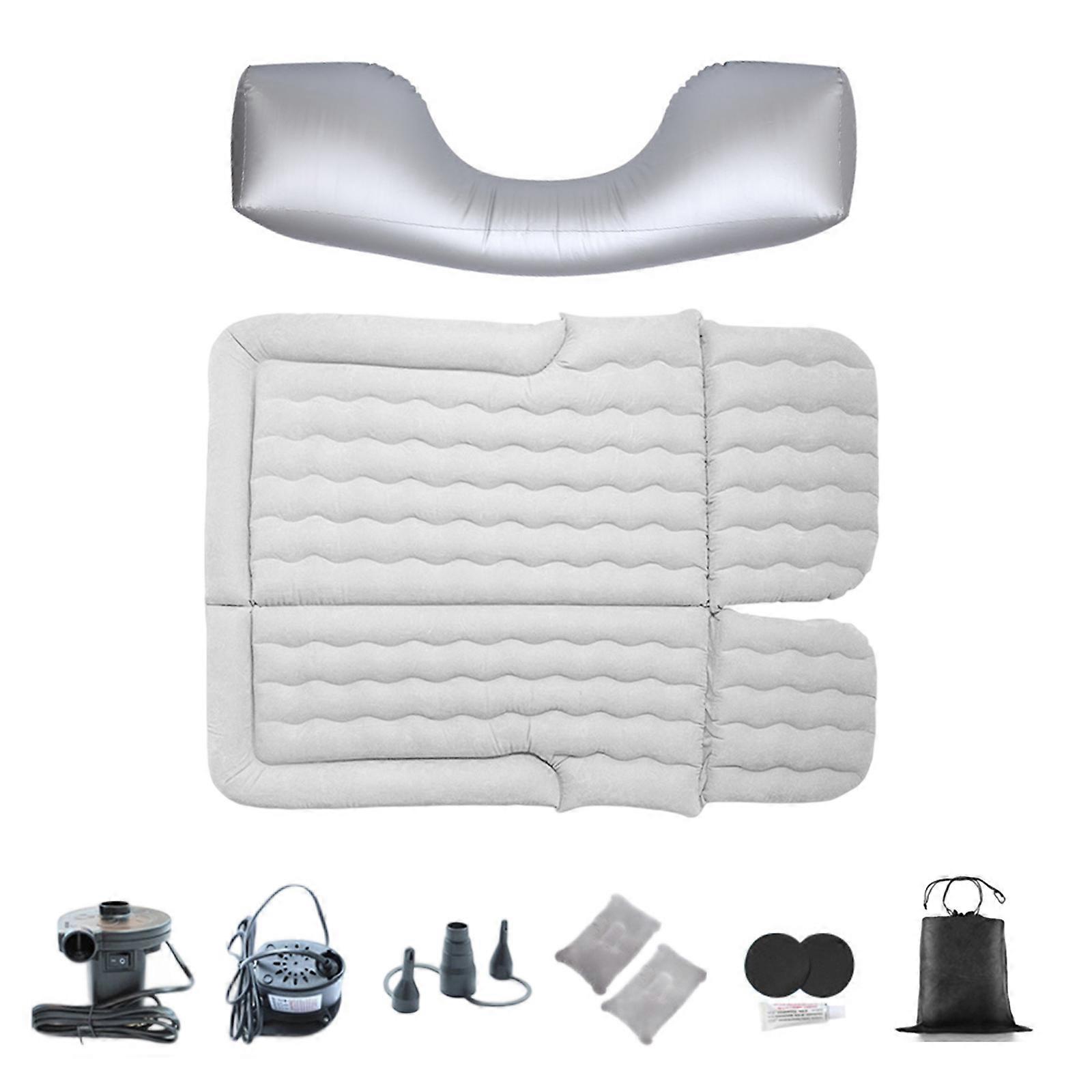 Multiple Automotive Foldable Air Mattress With Tear Proof PVC Fabric Nonslip Bottom Design 3 Minutes Setups For Traveler Multicolor