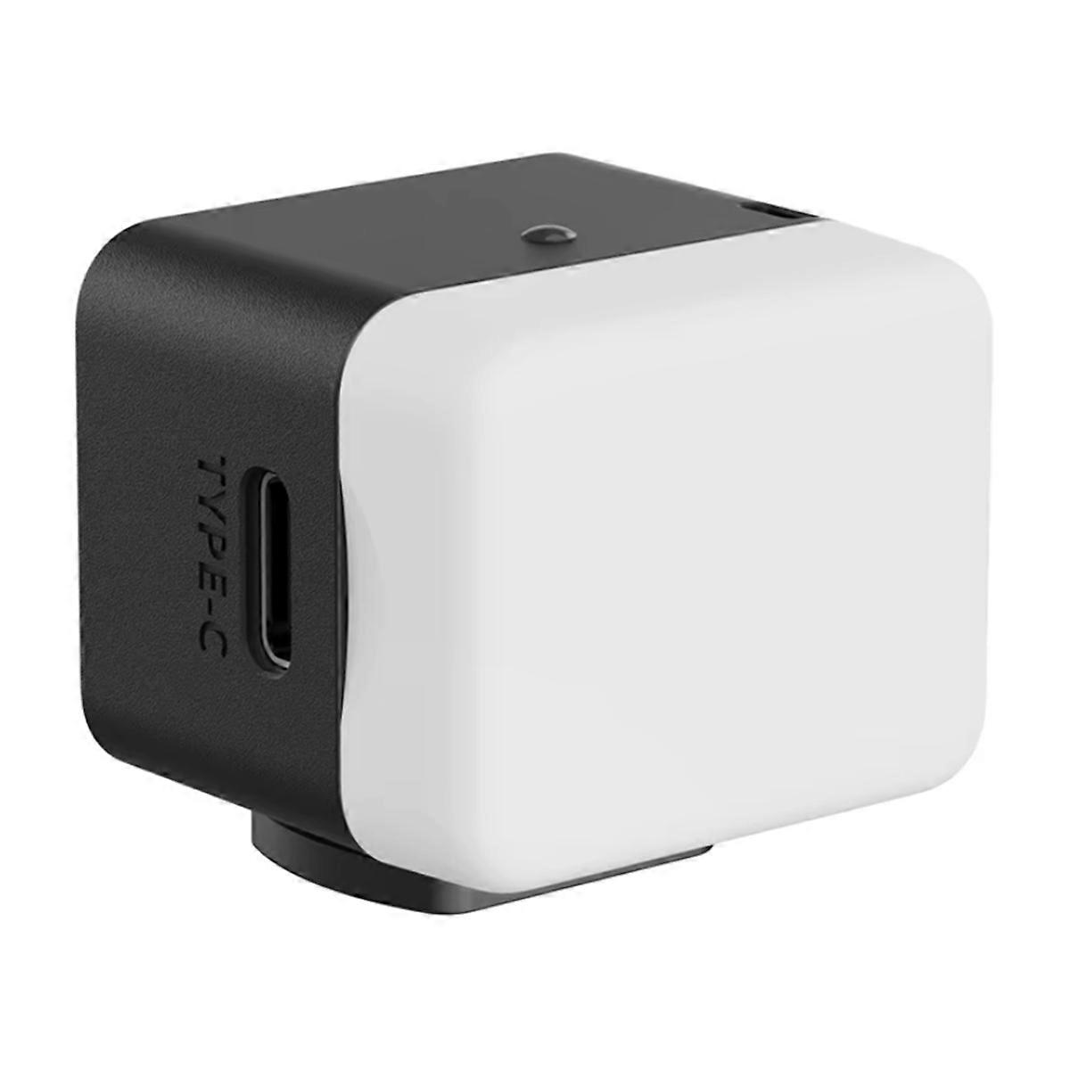 DG01 Cube Light for 3 Fill Light Video Light for Smartphone Camera for Action 5/4/3 Black