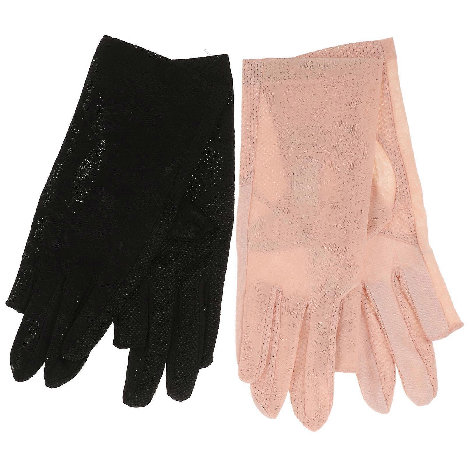 Sun Riding Gloves Breathable Thin Driving Gloves for Outdoor Activities, Non Slip and Shock Absorbing, Ideal for Cycling, Jogging, and Light Use