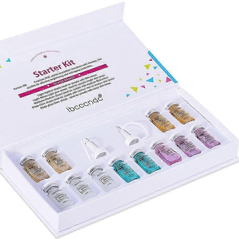 Foundation Liquid For Microneedling System Semi Permanent Base Concealer Waterproof Glow Makeup Set