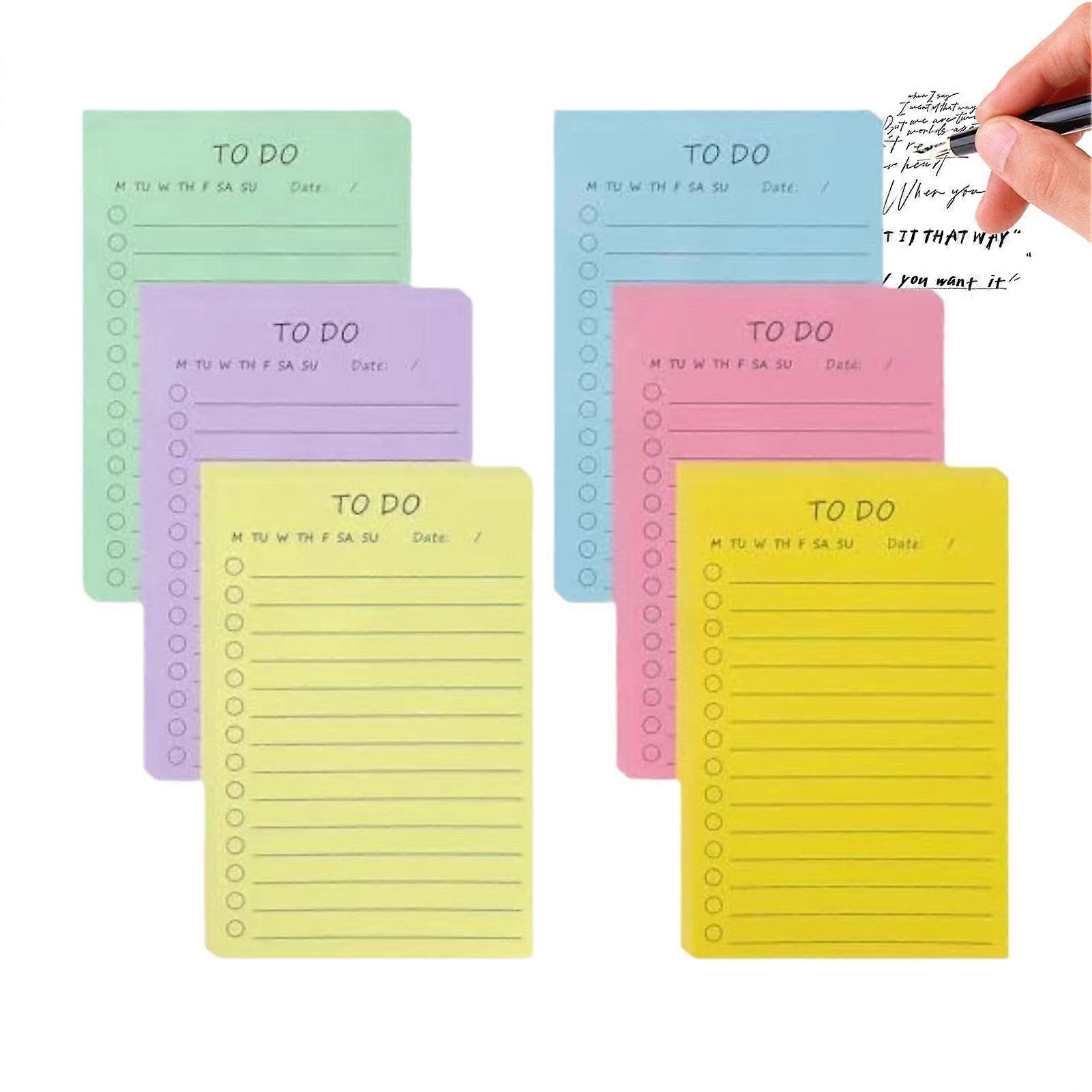 Sticky Note Pads, Lined, 300 Sheets, Smooth Writing, Planning Tool for School, Office, Home and Workspace