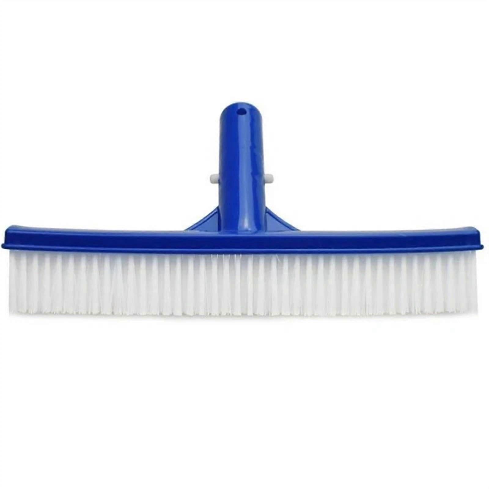 Pool Cleaning Set - Robust Swimming Pool Brush for Walls and Floors, Durable Plastic Brush Head, Compatible with All Pool Types