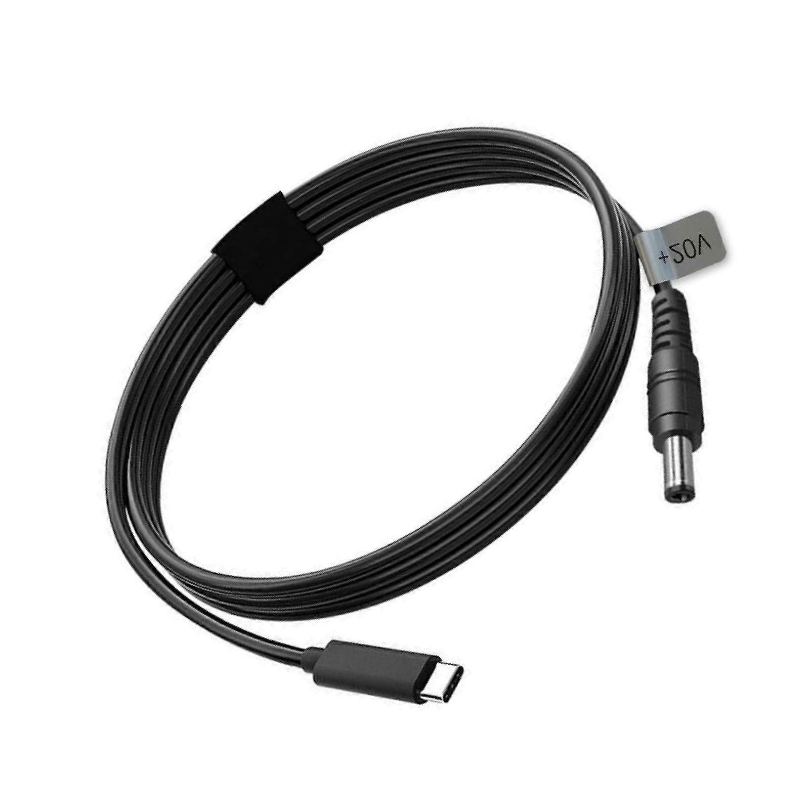 Type C to DC power supply cable, 10m length, 20V 5A output, for HiFi speakers, LED light strips.