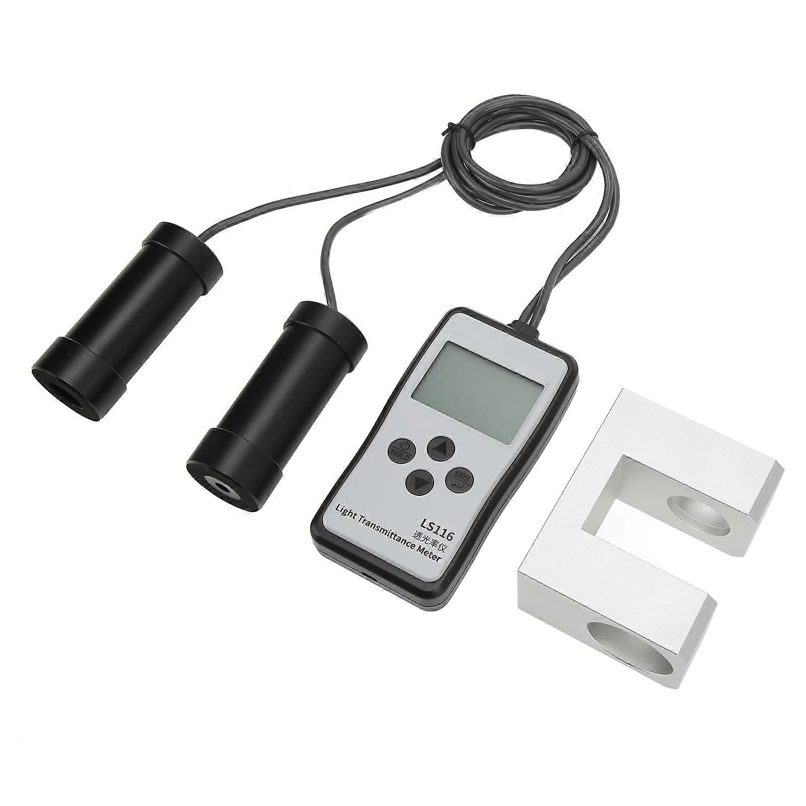 Portable Transmittance Tester High Accuracy Transparent Material Light Transmittance Detector 