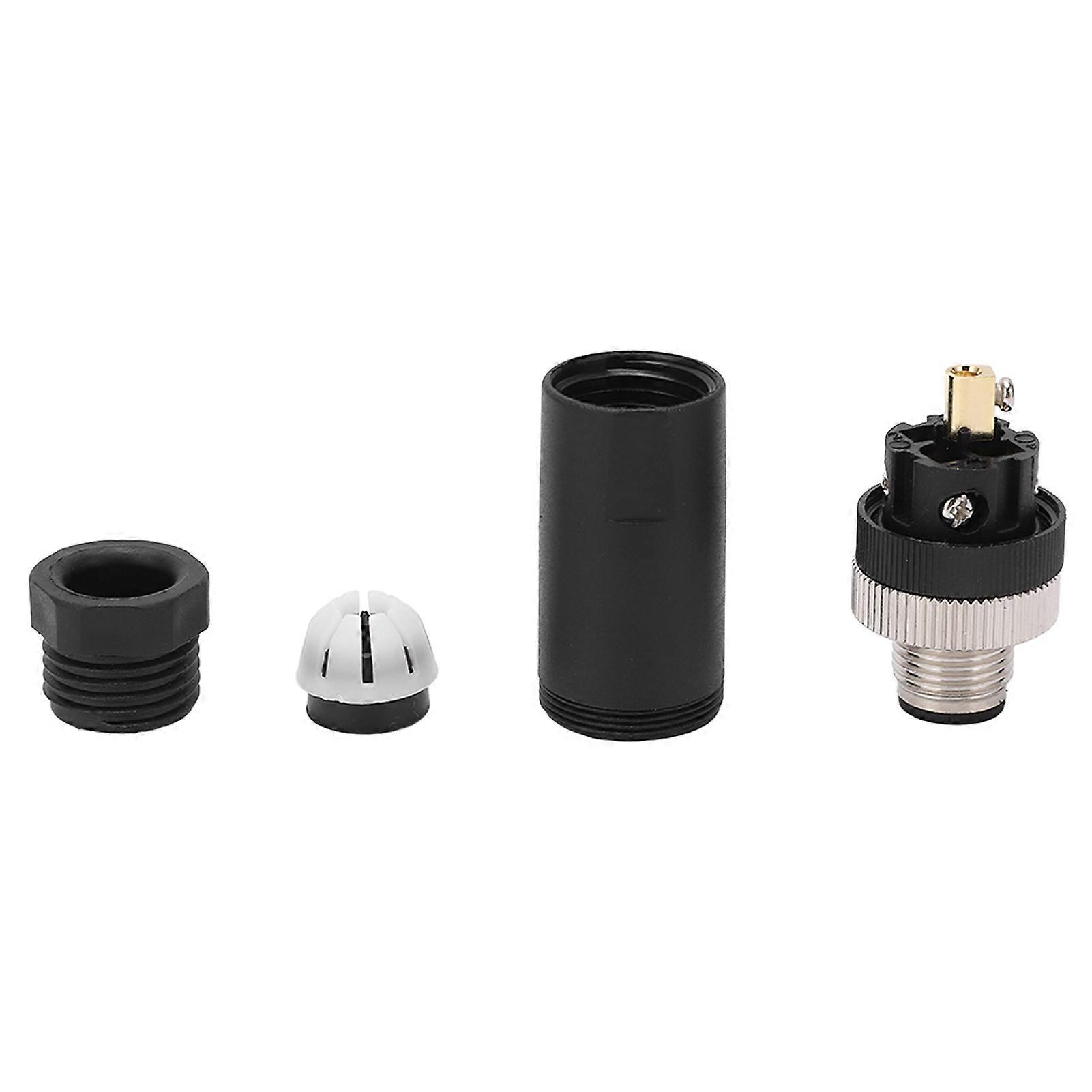 for NMEA 2000 Male Field Installable Connector M12 5 Core IP67 Waterproof Boat Accessories for Lowrance Networks 