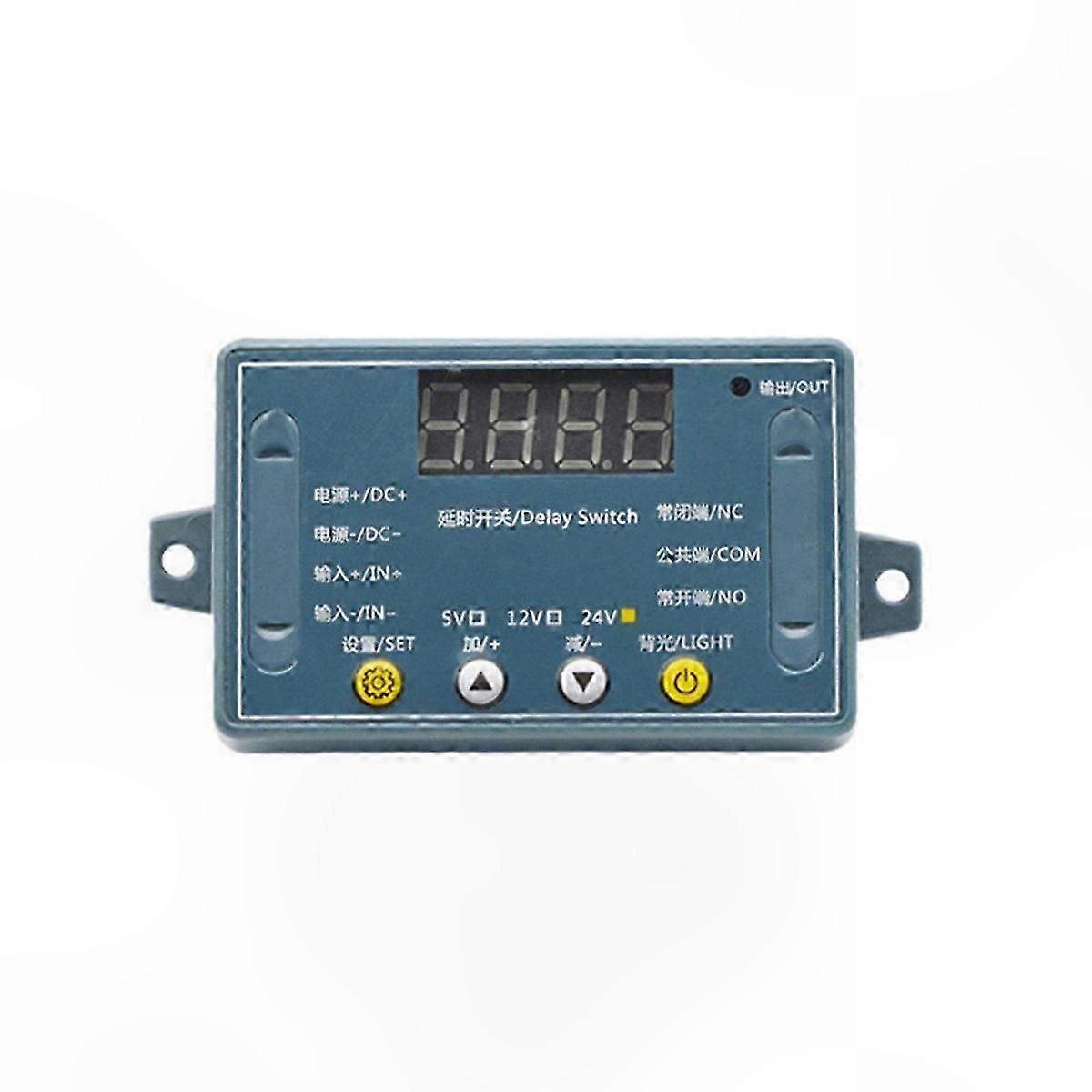LED Digital Timer Switch with 32 Modes for Timing and Pulse Cycle Control